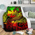 Polynesian Wallis and Futuna Premium Blanket - Reggae Shark Polynesian Tattoo 3