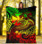Polynesian Wallis and Futuna Premium Blanket - Reggae Shark Polynesian Tattoo 5