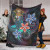 Nauru Premium Blanket - Plumeria Flowers Style 4