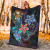 Nauru Premium Blanket - Plumeria Flowers Style 6
