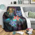 Nauru Premium Blanket - Plumeria Flowers Style 7