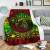 Seahorse Polynesian Premium Blanket -  Polynesian Tattoo Reggae 3