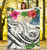 Polynesian Hawaii Premium Blanket - Summer Plumeria (White) 5
