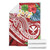 Polynesian Hawaii Kanaka Maoli Premium Blanket - Summer Plumeria (Red) 7
