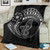 Seahorse Polynesian Blanket - Polynesian Tattoo Black 2
