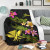 Hawaii Polynesian Custom Personalised Blanket - Plumeria Tribal 3