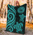 American Samoa Premium Blanket - Reggae Tentacle Turtle 4