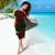 Wallis And Futuna Sarong - Turtle Hibiscus Pattern Reggae 4