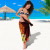 Northern Mariana Islands Custom Personalised Sarongs - Tribal Tuna Fish 2