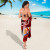 Tahiti Polynesian Custom Personalised Sarong - Coat Of Arm With Hibiscus 3