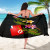 Wallis and Futuna Polynesian Custom Personalised Sarong - Plumeria Tribal 5