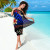 Hawaii Custom Personalised Sarong - Vintage Tribal Mountain 4