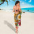 CNMI (Custom Personalised) Sarong - Turtle Plumeria (Gold) 3