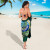 Federated States of Micronesia Polynesian Sarong - Green Turtle Hibiscus 3