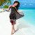 Chuuk Sarong - Tribal Flower Special Pattern Red Color 3