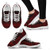 Tuvalu Sneakers - Tuvalu Polynesian Chief Tattoo Deep Red Version 3