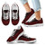 Tuvalu Sneakers - Tuvalu Polynesian Chief Tattoo Deep Red Version 5