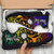 Northern Mariana Islands Custom Personalised Sneakers - Rainbow Polynesian Pattern 3