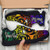 Yap Custom Personalised Sneakers - Rainbow Polynesian Pattern 3