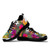Tuvalu Sneakers Polynesian Hibiscus White Pattern 2