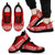 Tonga Sneakers - Tonga Polynesian Chief Tattoo Red Version 2
