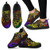 Fiji Custom Personalised Sneakers - Rainbow Polynesian Pattern Crest 2