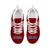 American Samoa Athletic Sneakers - American Samoa Seal Polynesian Tattoo Behind (Red Version) 10