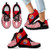 Tahiti French Polynesia Sneakers - Tahiti Flag Polynesian Tattoo Style 6