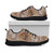 Nauru Sneakers - Hibiscus Flowers Vintage Style 1