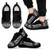 Samoa Sneakers - Samoa Polynesian Chief Tattoo Black Version 2