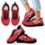 Papua New Guinea Sneakers - PNG Flag & LED Light White 5