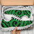 Wallis and Futuna Sneakers - Green Tentacle Turlte 10