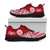 Tahiti Rising Sneakers - Tahiti Flag Polynesian Tattoo (Red) 1