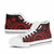 Samoa High Top Shoes - Red Tentacle Turtle 9