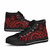 Vanuatu High Top Shoes - Red Tentacle Turtle 5