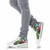 Guam High Top Shoes White - Turtle Plumeria Banana Leaf 9