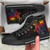 Tuvalu High Top Shoes - Butterfly Polynesian Style 2