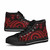 Fiji High Top Shoes - Red Tentacle Turtle 5