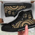 Vanuatu High Top Canvas Shoes - Gold Tentacle Turtle 5