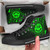 Federated States of Micronesia High Top Shoes - Cross Style Green Color 2
