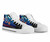 Tonga High Top Shoes Blue - Vintage Tribal Mountain 5