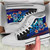 Tonga High Top Shoes Blue - Vintage Tribal Mountain 8
