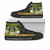 Nauru High Top Shoes - Polynesian Gold Patterns Collection 1