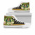 Nauru High Top Shoes - Polynesian Gold Patterns Collection 6