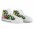 Tokelau High Top Shoes White - Turtle Plumeria Banana Leaf 7