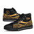 Palau High Top Shoes Gold - Polynesian Tentacle Tribal Pattern Crest 4