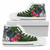 Palau High Top Shoes - Turtle Plumeria Banana Leaf Crest 6