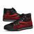 Guam Custom Personalised High Top Shoes Red - Polynesian Tentacle Tribal Pattern 4