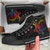 Palau High Top Shoes - Butterfly Polynesian Style 2