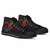 Palau High Top Shoes - Butterfly Polynesian Style 4